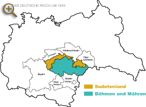 Německá říše okolo roku 1943.